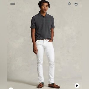 Polo Ralph Lauren
Slim Fit Mesh Polo Shirt